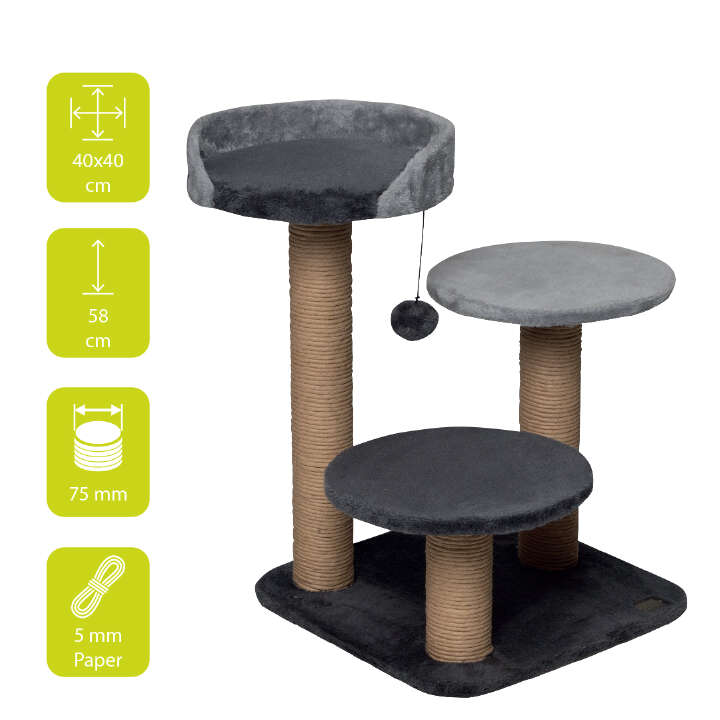 EBI Kratzbaum Trend Mulberry